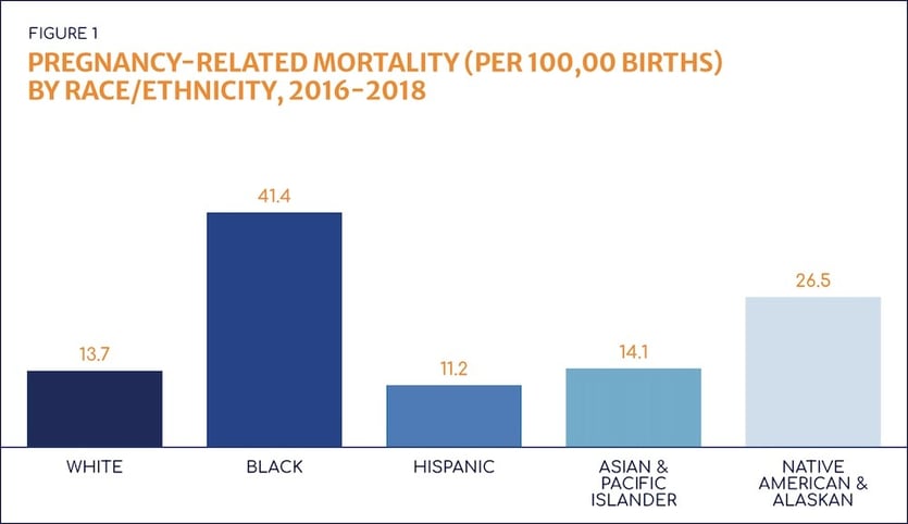 Maternal Mortality by Race Graph